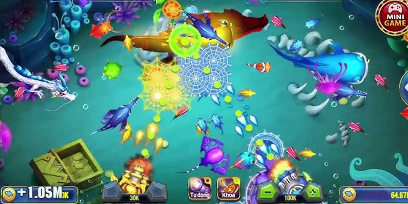 Một số những sản phẩm game bắn cá đổi thưởng đang có tại sảnh